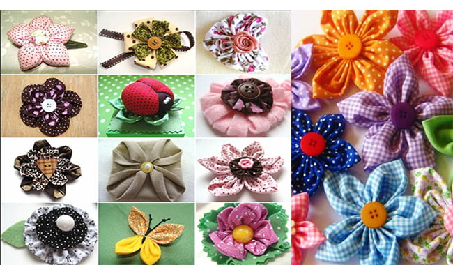 Aprenda a fazer Fuxico em Tecido de flores para projetos no artesanato