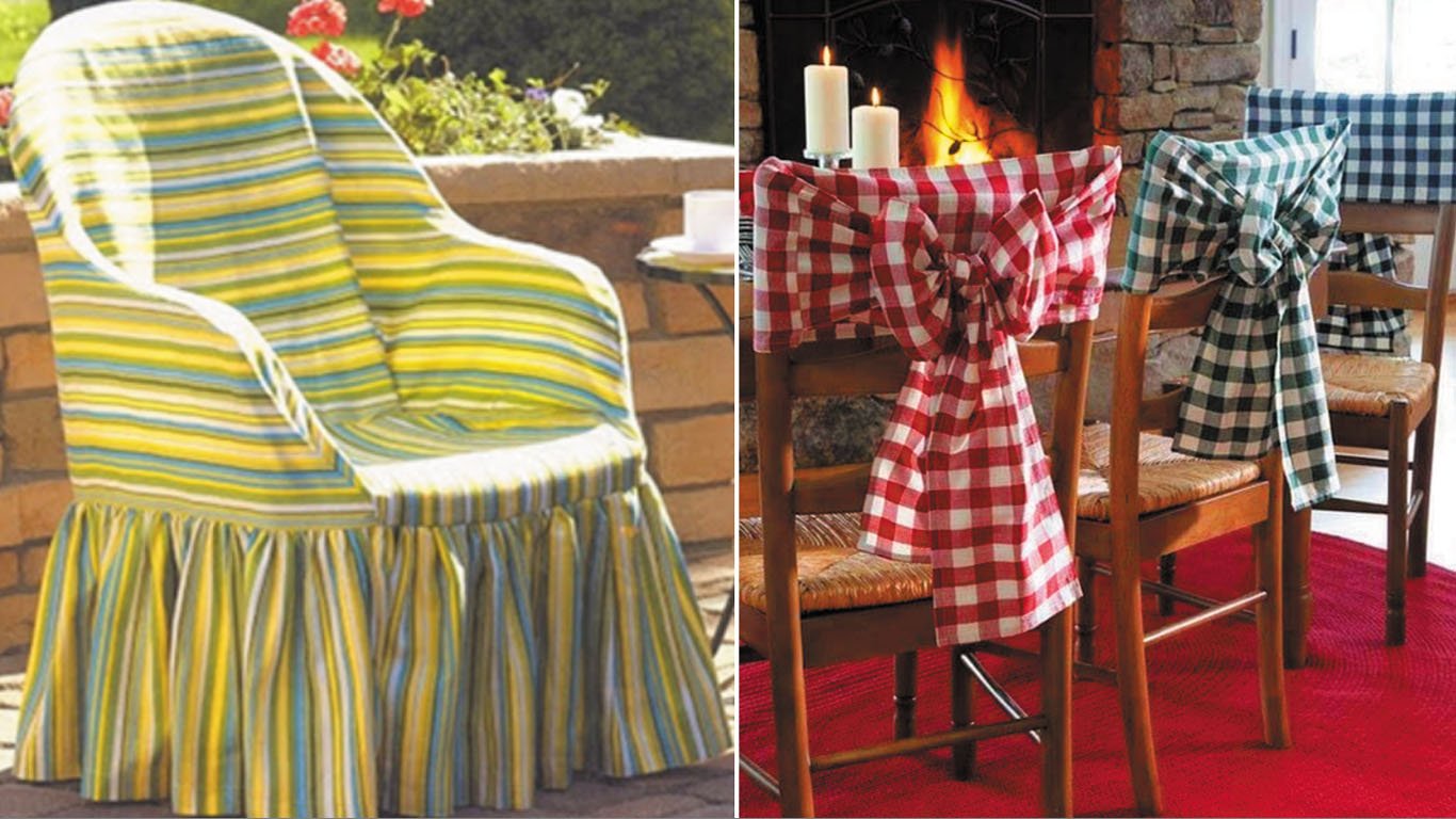 Dicas e ideias para customizar e decorar cadeiras com tecido, costura e patchwork