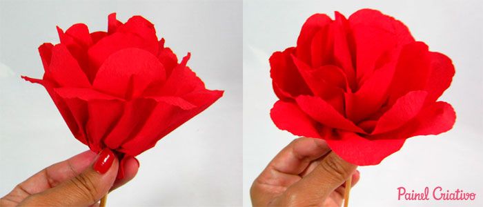 Como fazer flor de papel - 42 Modelos, ideias e passo a passo