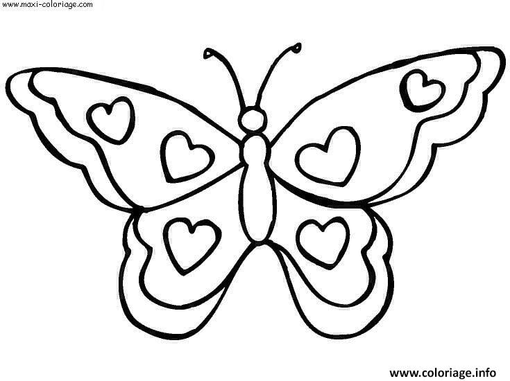 Desenho de borboleta pintar