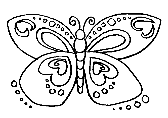 Desenho de borboleta moldes