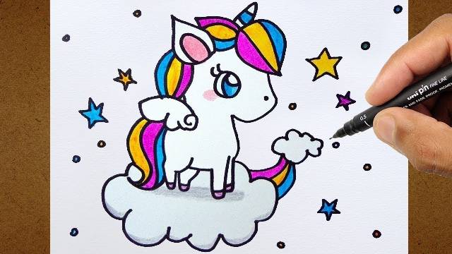 desenhos de unicornio para colorir