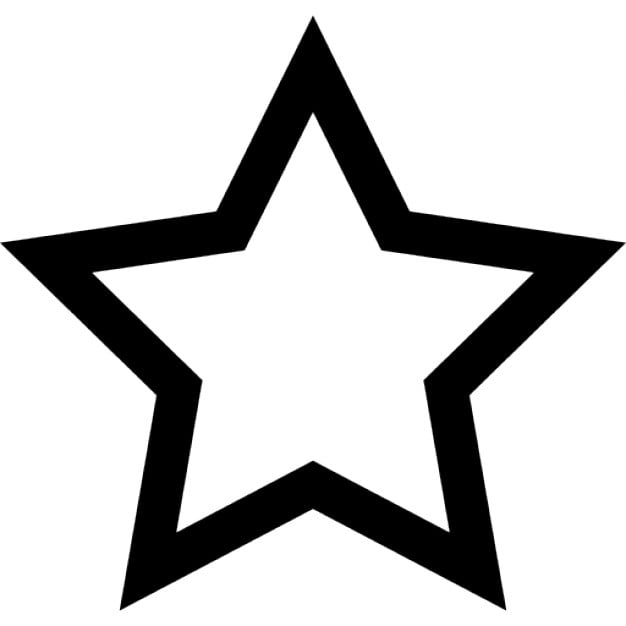 Figura de estrela em eva para imprimir.