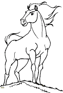 Desenho de cavalo spirit