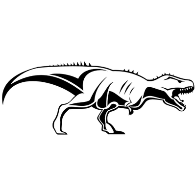 Desenho de dinossauro rex