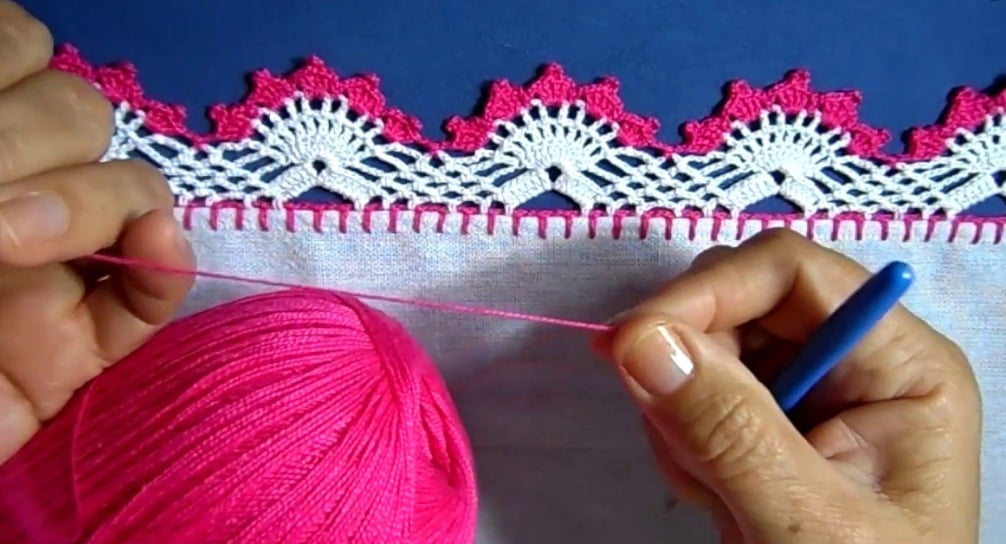 Como fazer Bico de Crochê Clássicos com Carreira Única Simples