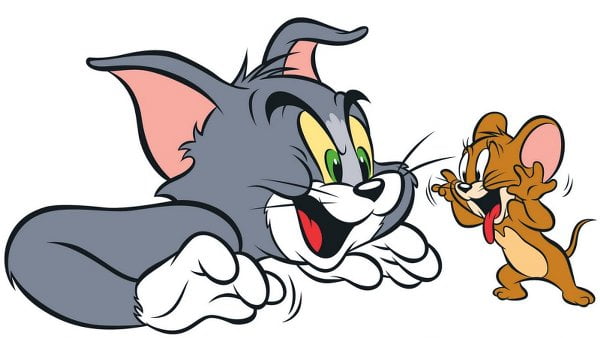 Desenho de gato TOM e Jerry para imprimir