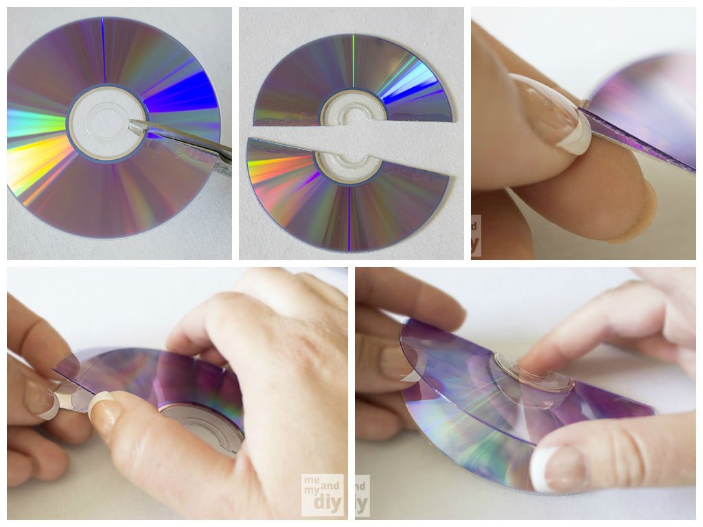 Usamos CDs Velhos em Peças Artesanais que você nunca pensaria