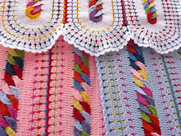 Tapete Ponto Mile Minute em Crochê – Técnica simples para iniciantes