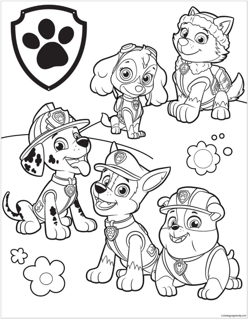 desenho patrulha canina
