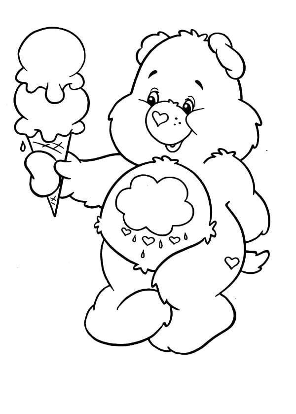 ursinhos carinhosos para colorir