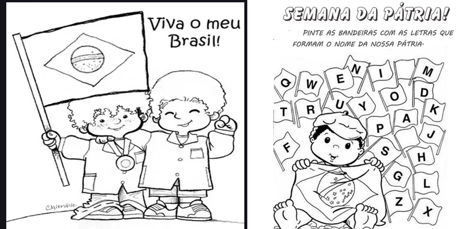 Semana da Pátria 2021 – Atividades sobre Independência do Brasil 7 de setembro