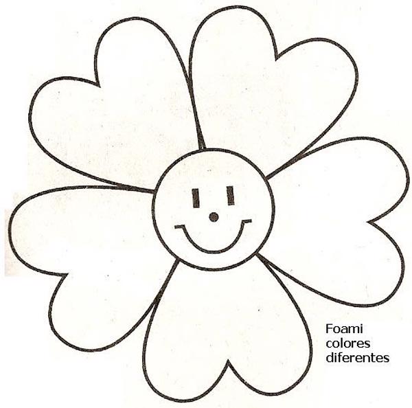 desenho de flor grande para imprimir