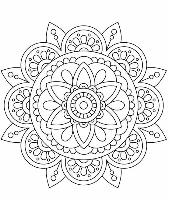desenho tumblr de flor para pintar