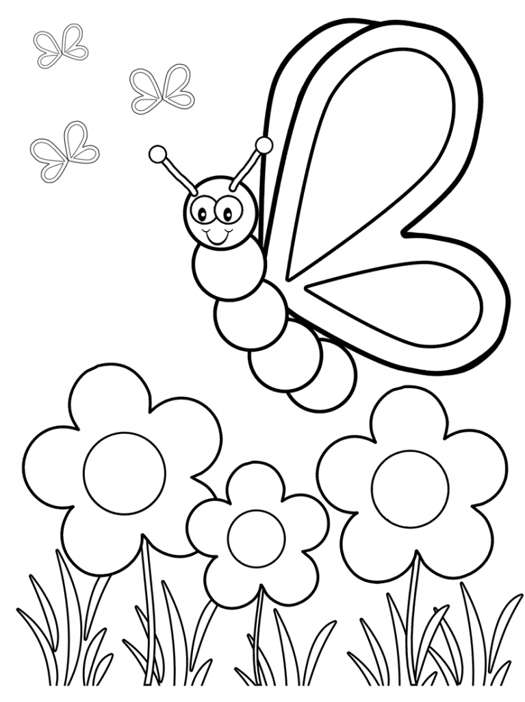 imagem de borboleta para desenhar