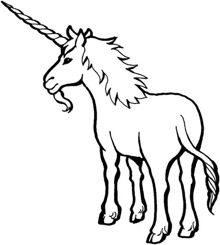 unicornio para desenhar