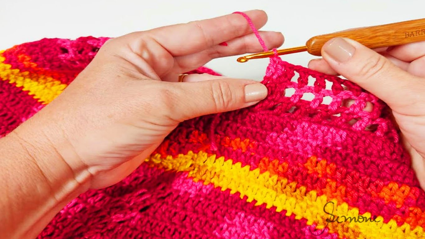 Melhore seu arremate no crochê, sem desperdício, alterando esse método