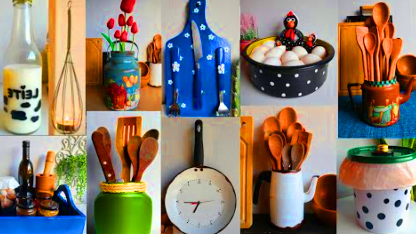 21 coisas de artesanato e reciclagem para usar e decorar na cozinha que você talvez nem tenha pensado