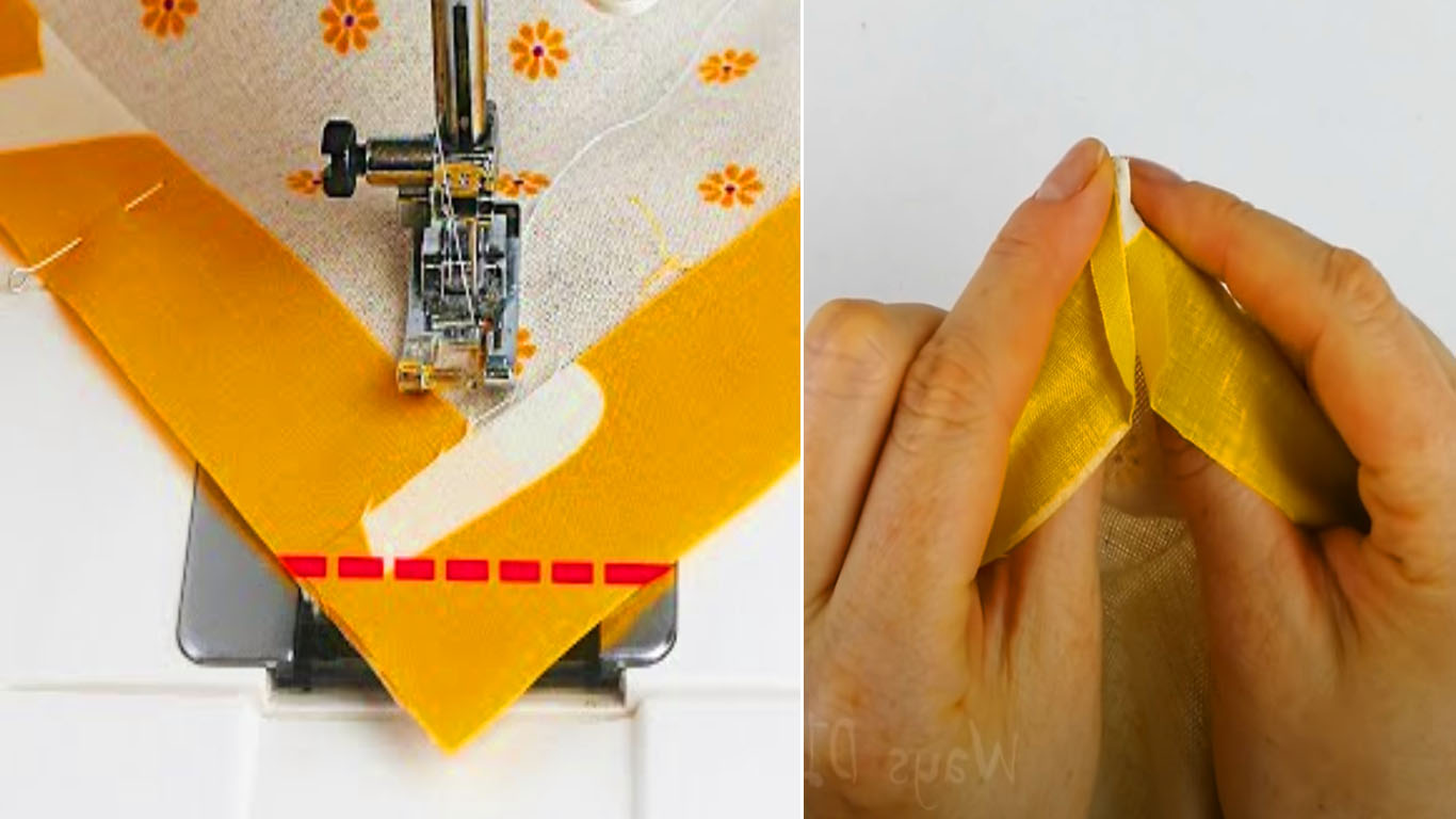 Com costurar na máquina o canto quadrado perfeito passo a passo sem erros – artesanato e crochê