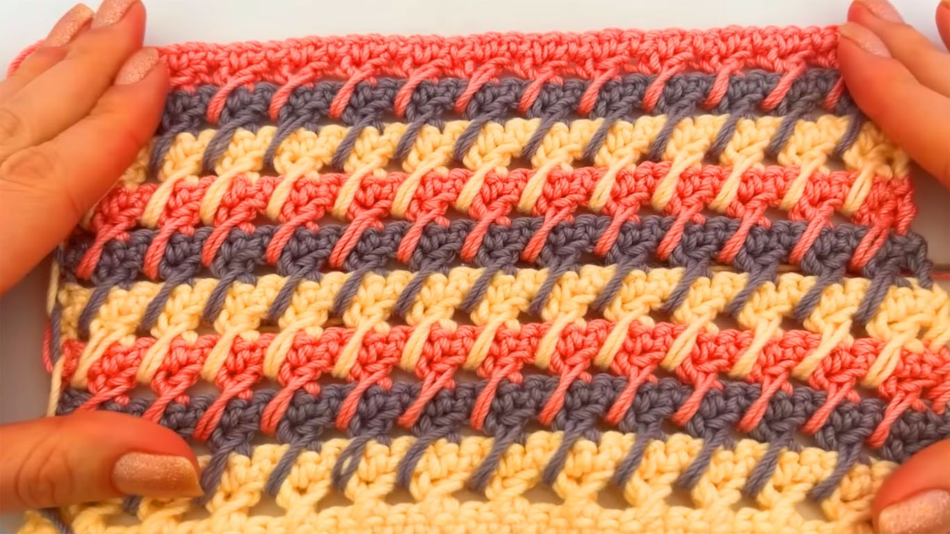 Um ponto diagonal perfeito de crochê que pode ser o diferencial na venda de suas peças de crochê