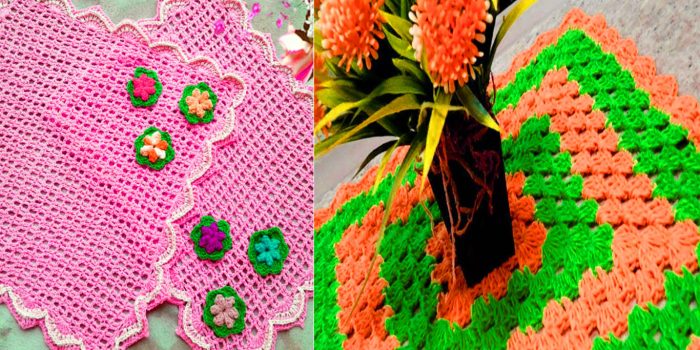 toalhinah croche suporte de plantas como fazer decorar