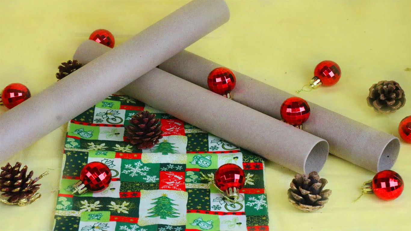 Tendências para decoração de Natal com material reciclável que você tem em casa