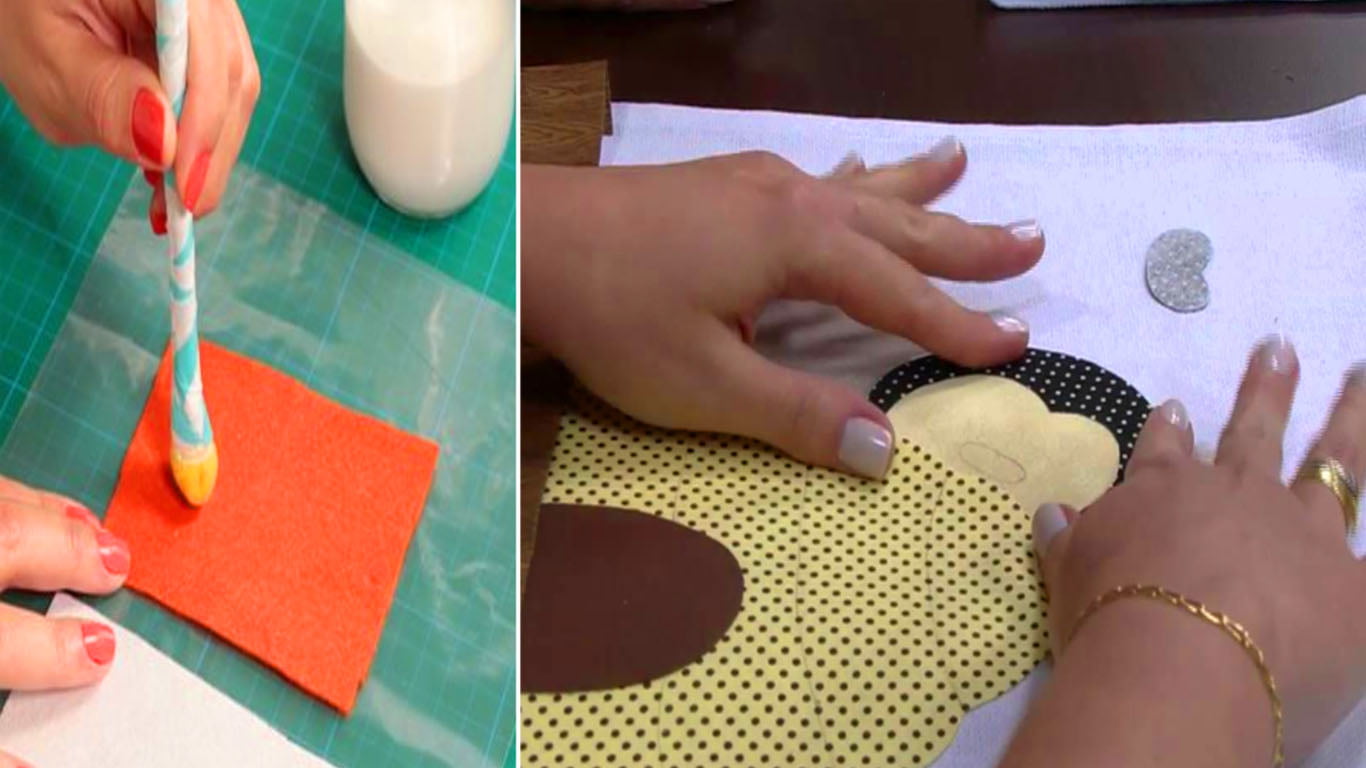 Correta forma de impermeabilizar feltro para fazer patch aplique – artesanato com crochê