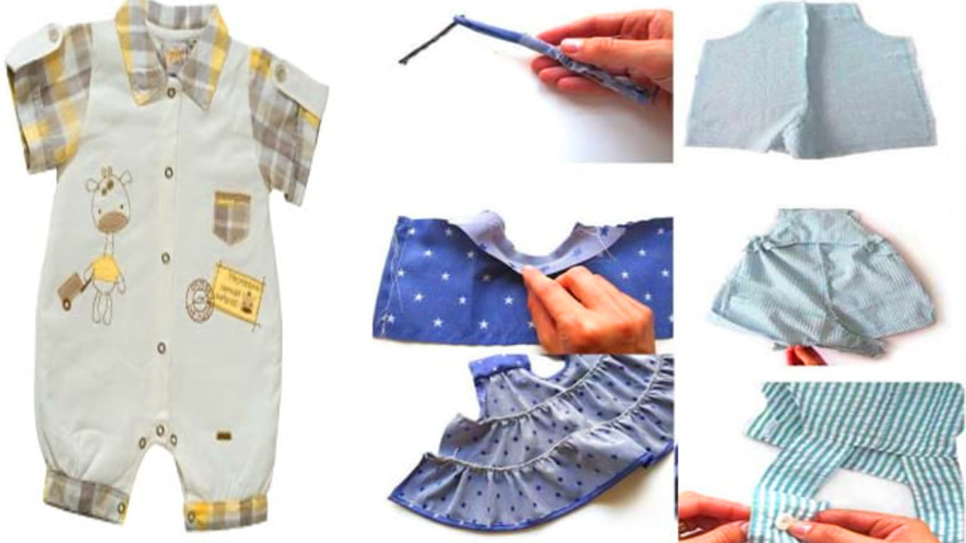 5 moldes com tutorial de macaquinhos para bebê bem fáceis para costurar