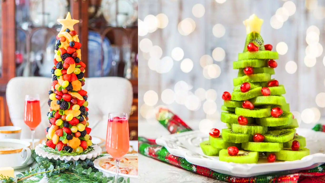 Decoração de Natal com frutas - Dica para usar como árvore de natal