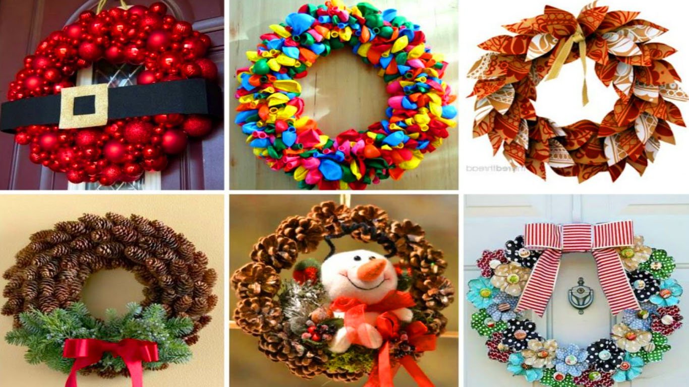 Guirlandas criativas para decorar o Natal e você faz com material barato que tem em casa