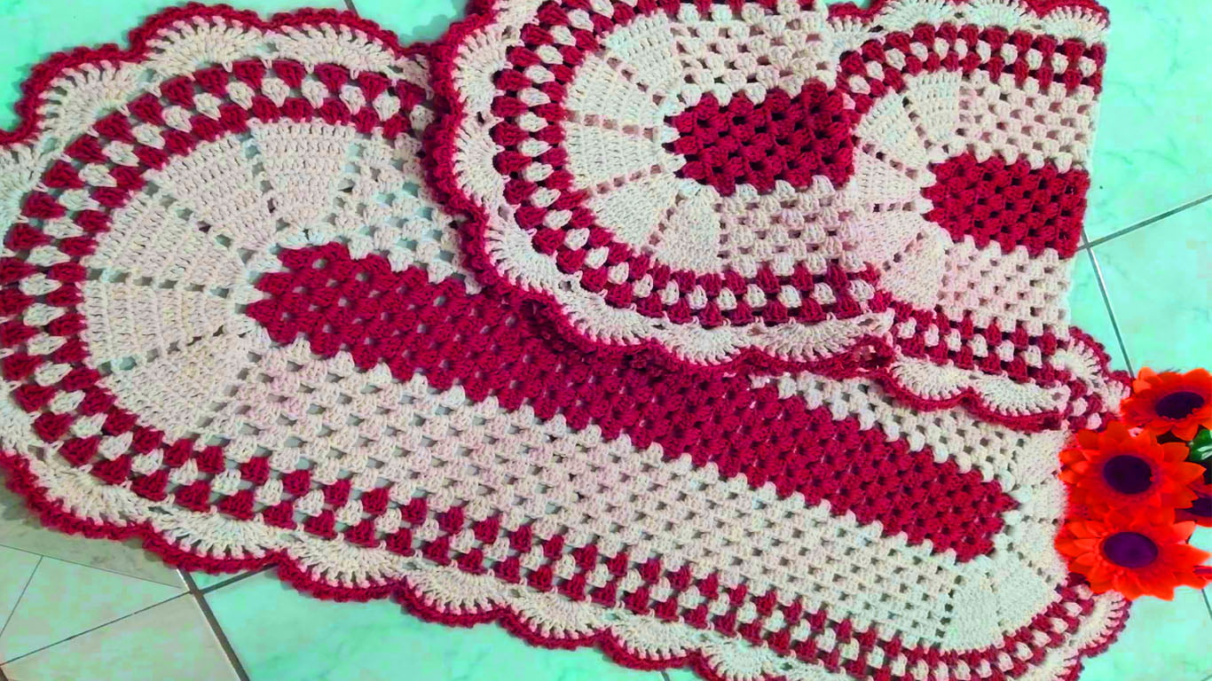 Crochê inglês – aprenda sobre essa arte e a como fazer um lindo tapete com a técnica