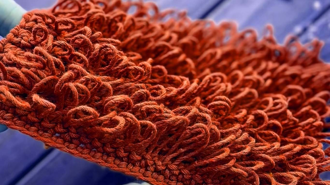 Ponto argola de crochê – aprenda tudo sobre esse pontinho tendência