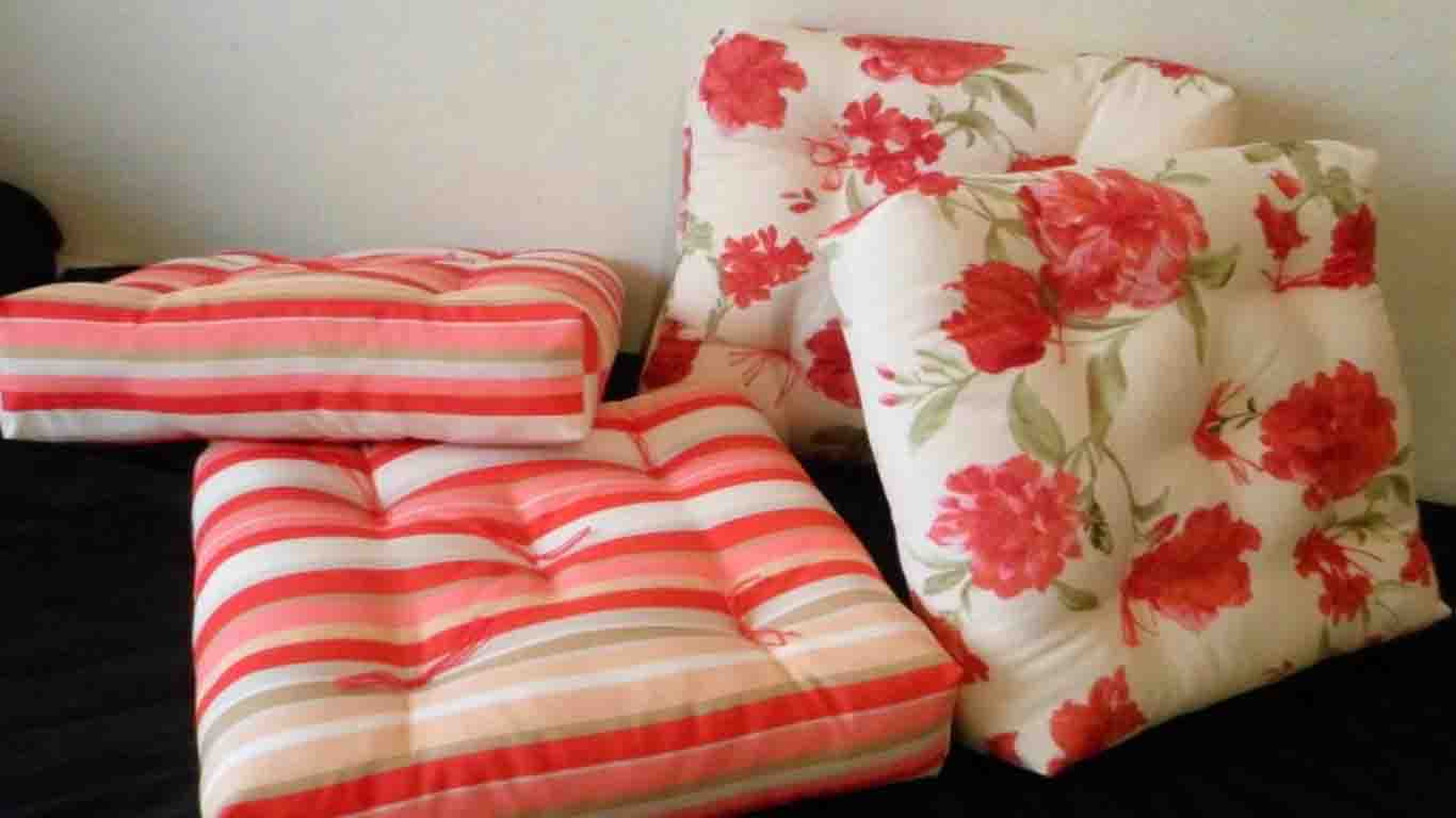 Almofada futon – Como fazer e modelos lindos para decorar