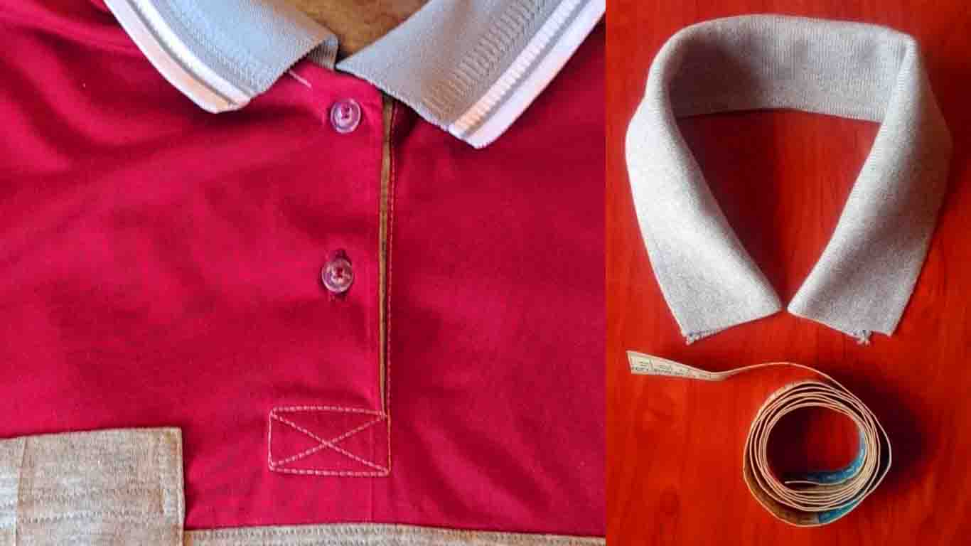 Camisa Polo – Tutorial de como fazer a abertura da gola