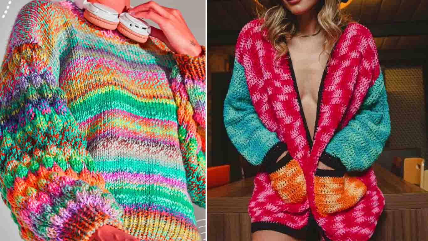 Oversized de crochê – a novidade para se destacar em 2023