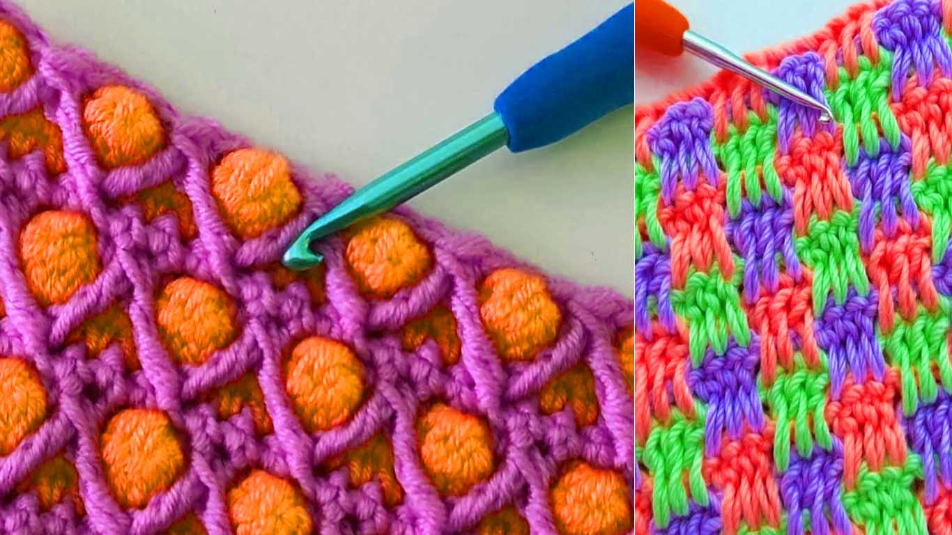 5 Pontos de crochê delicados e que valorizam trabalhos