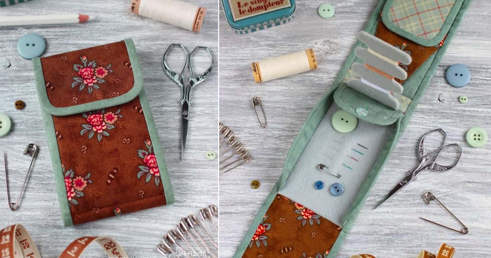 Organizador de costura – como fazer um lindo modelo mini
