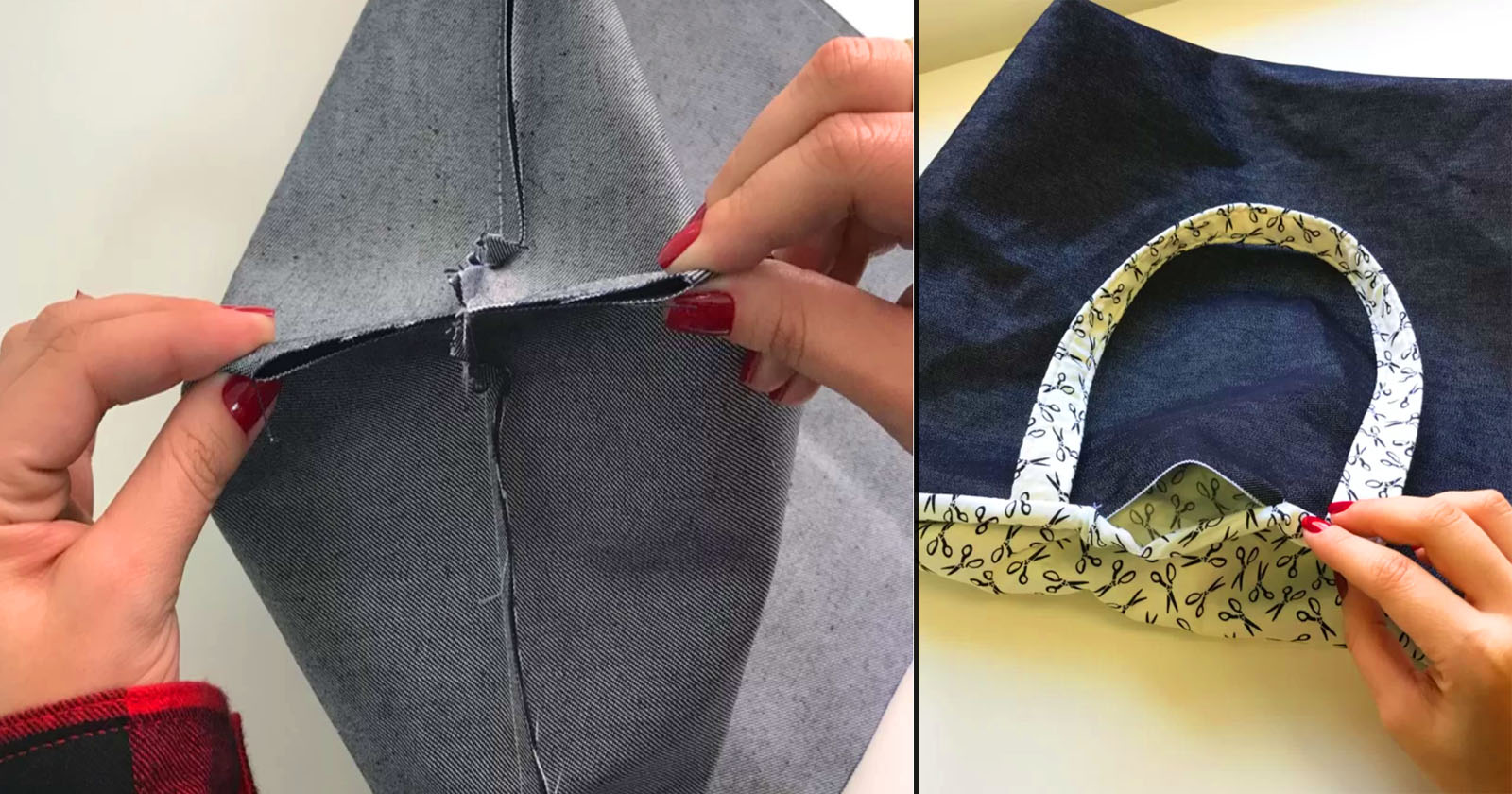 Projeto DIY: Como Fazer uma Bolsa de Tecido facilmente na costura