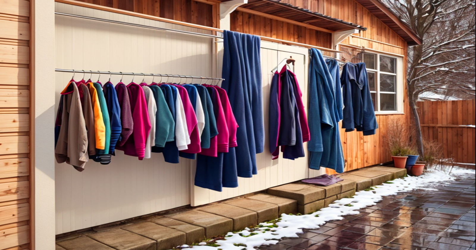 Dica eficientes para secar as roupas mais rápido em dias frios