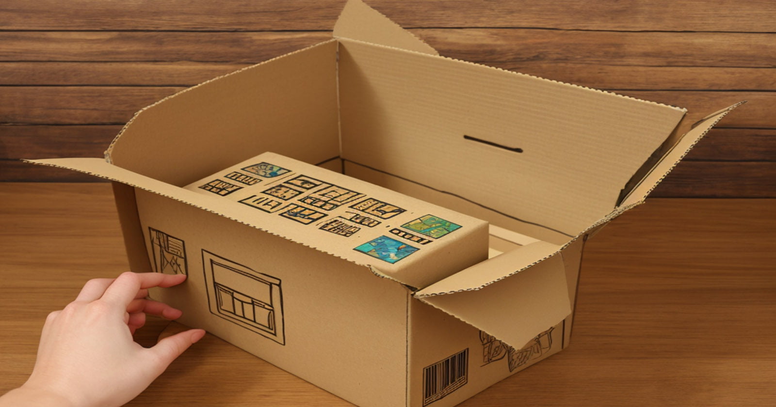 5 Projetos Criativos de Reutilização de Caixas de Papelão para Você Experimentar em Casa