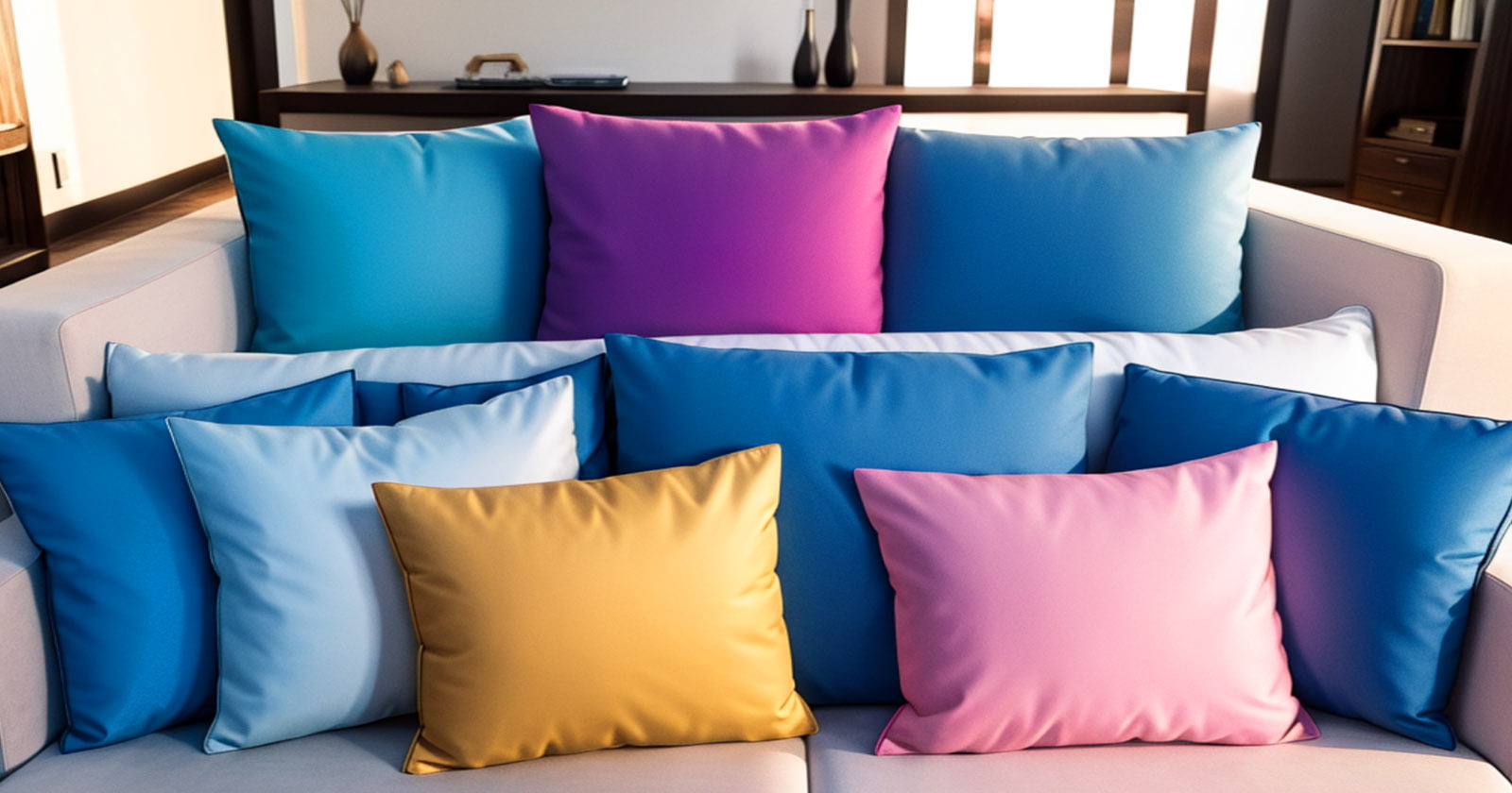 Transforme retalhos de tecido em almofadas charmosas para arrasar na decoração