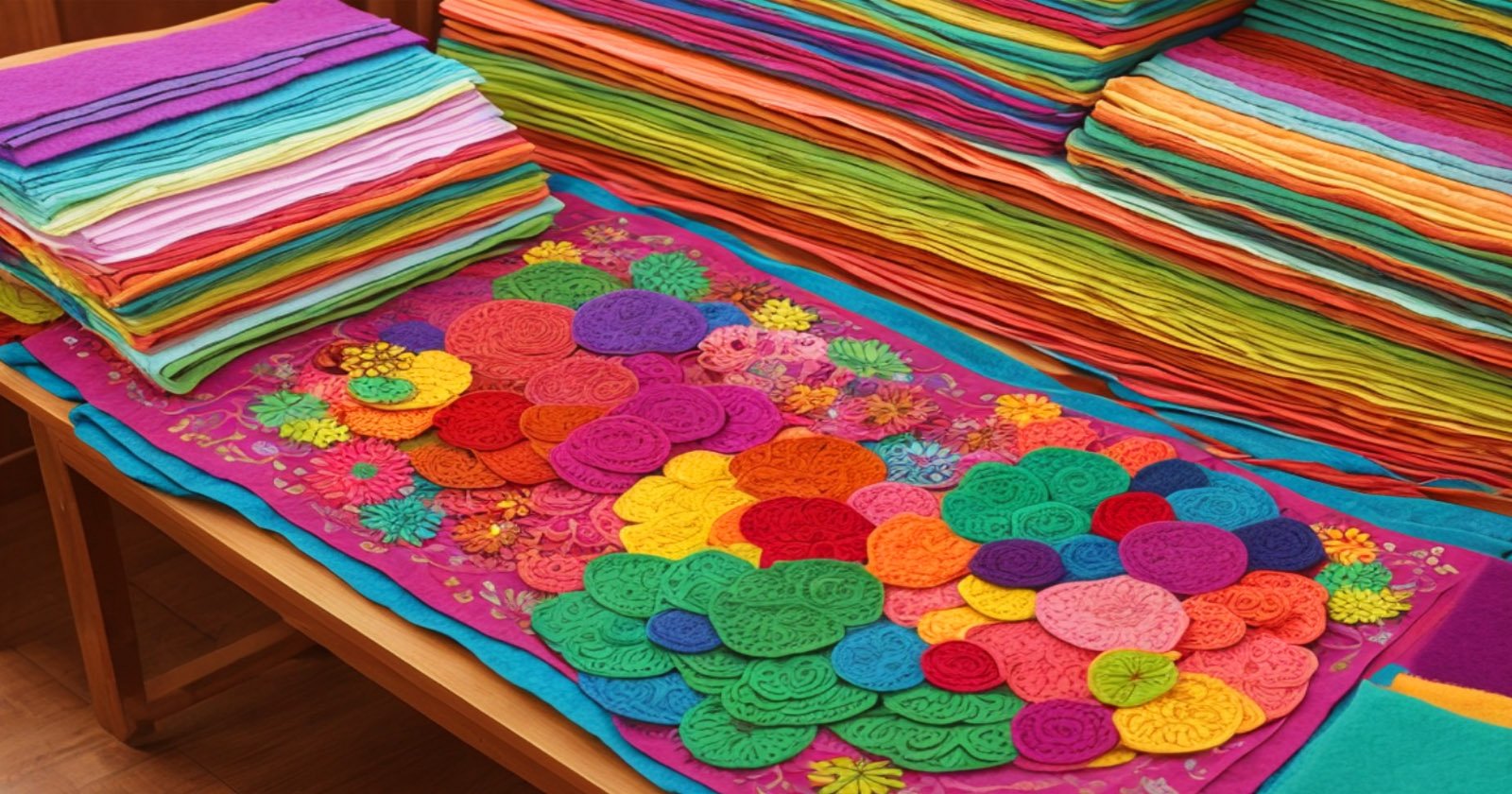 5 segredos sobre cores e texturas do feltro que irão revolucionar suas criações