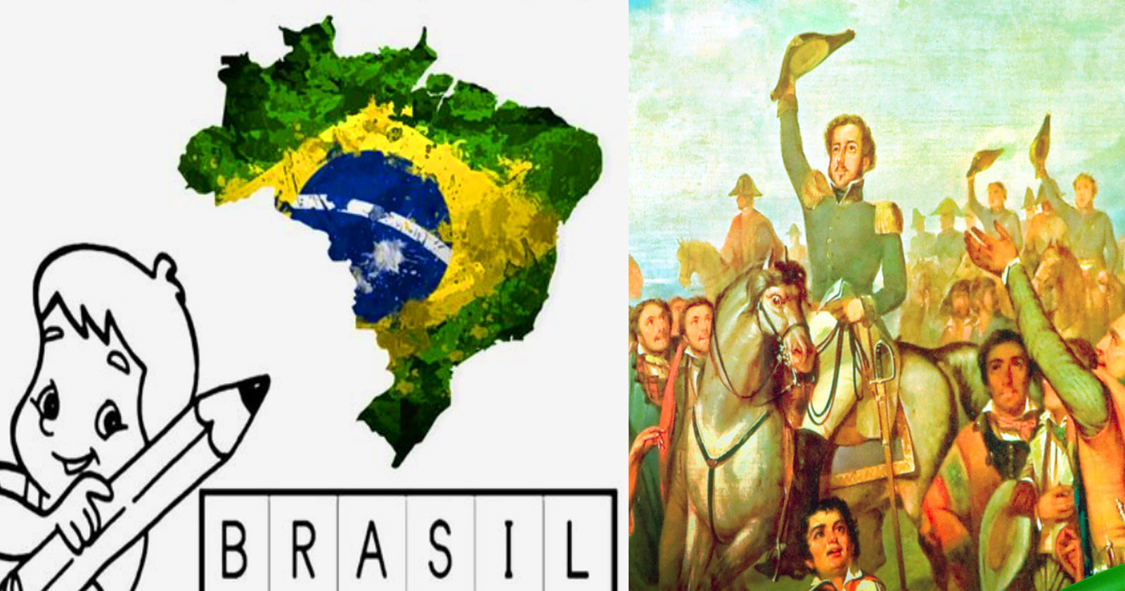 Atividades independência do Brasil educação infantil para desperta o espírito patriótico nos alunos