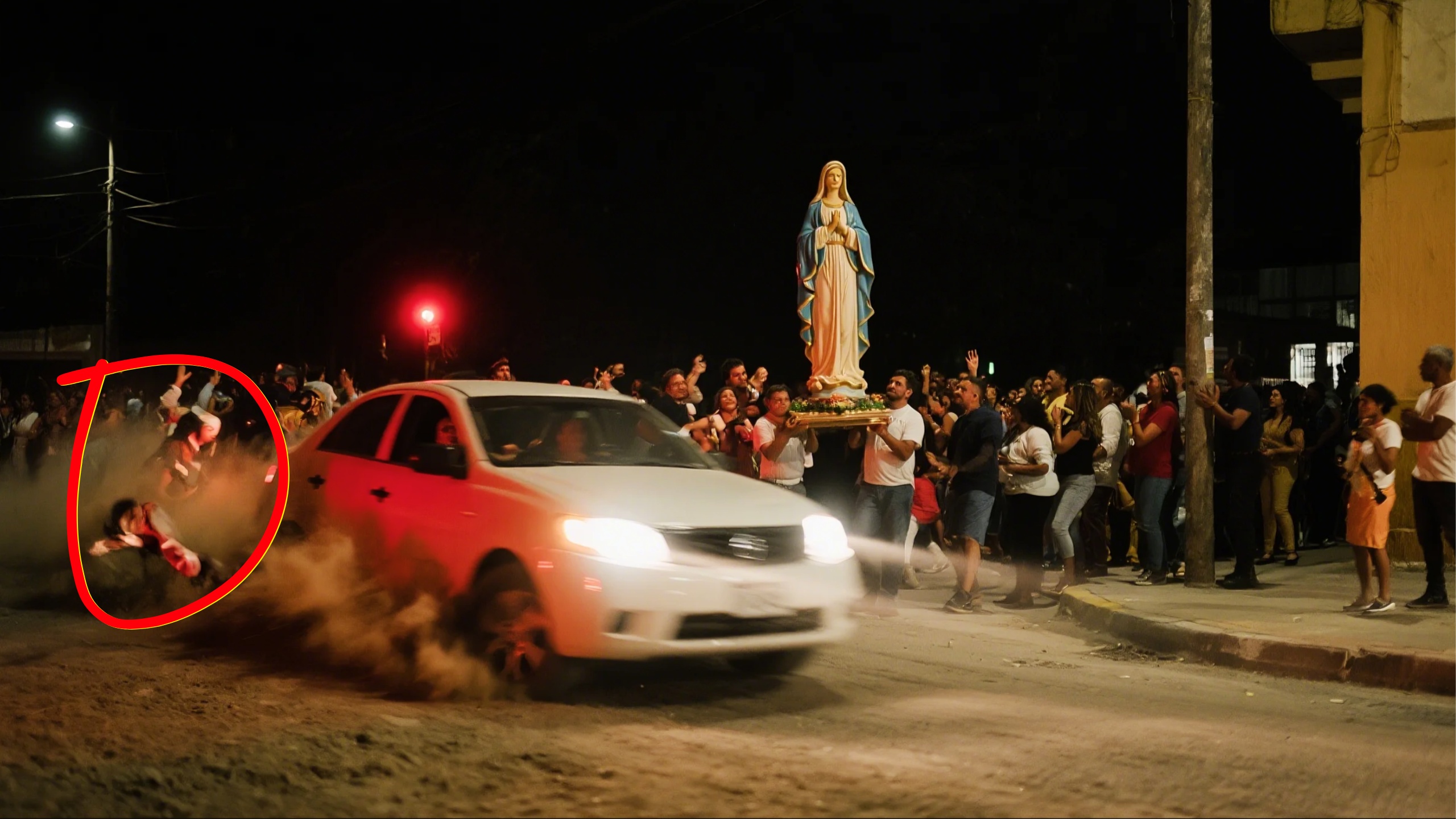 procissão a Nossa Senhora