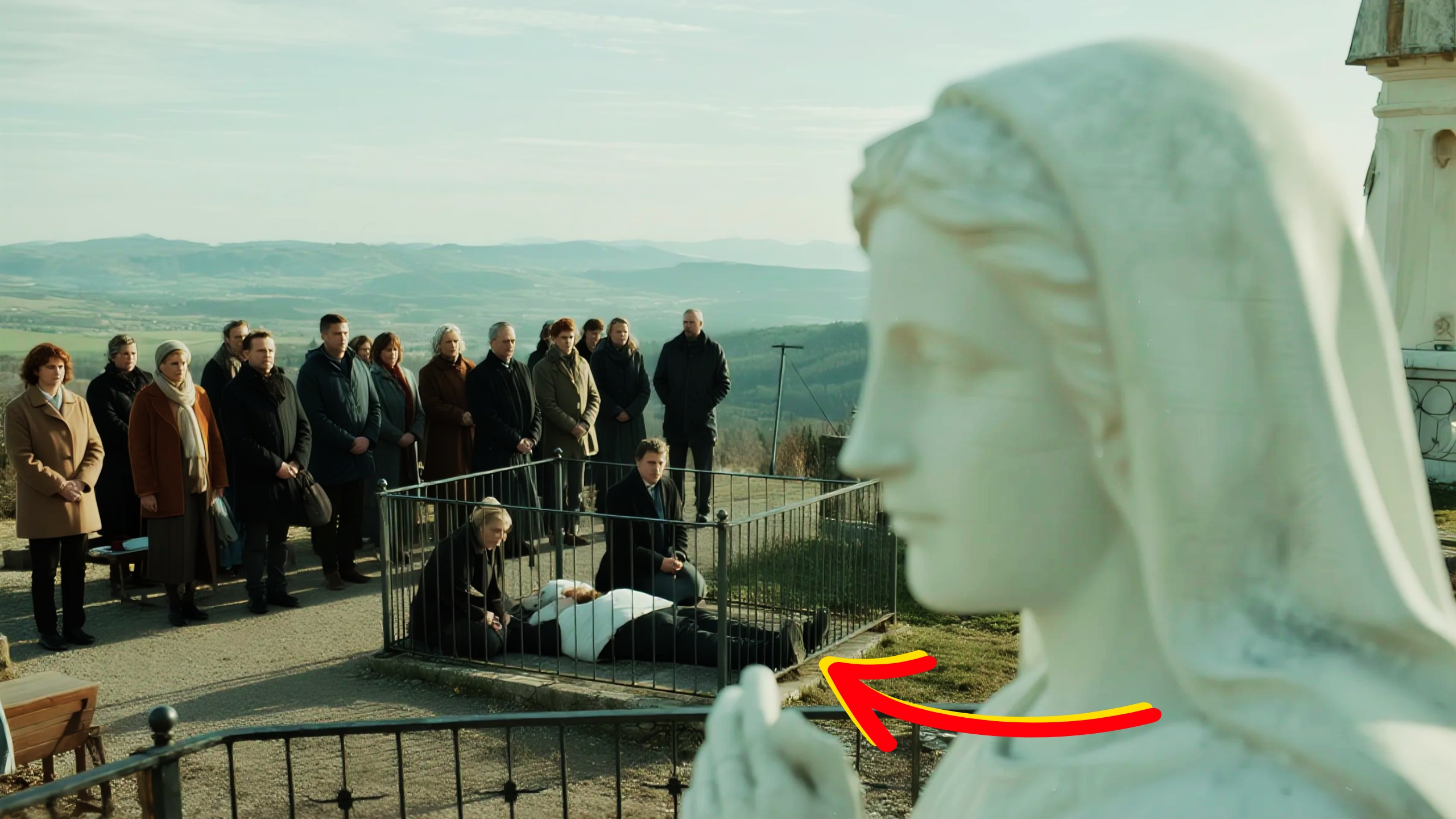 aparição ao vivo que vidente de Medjugorje recebe os Dois Sinais Divinos de Nossa Senhora