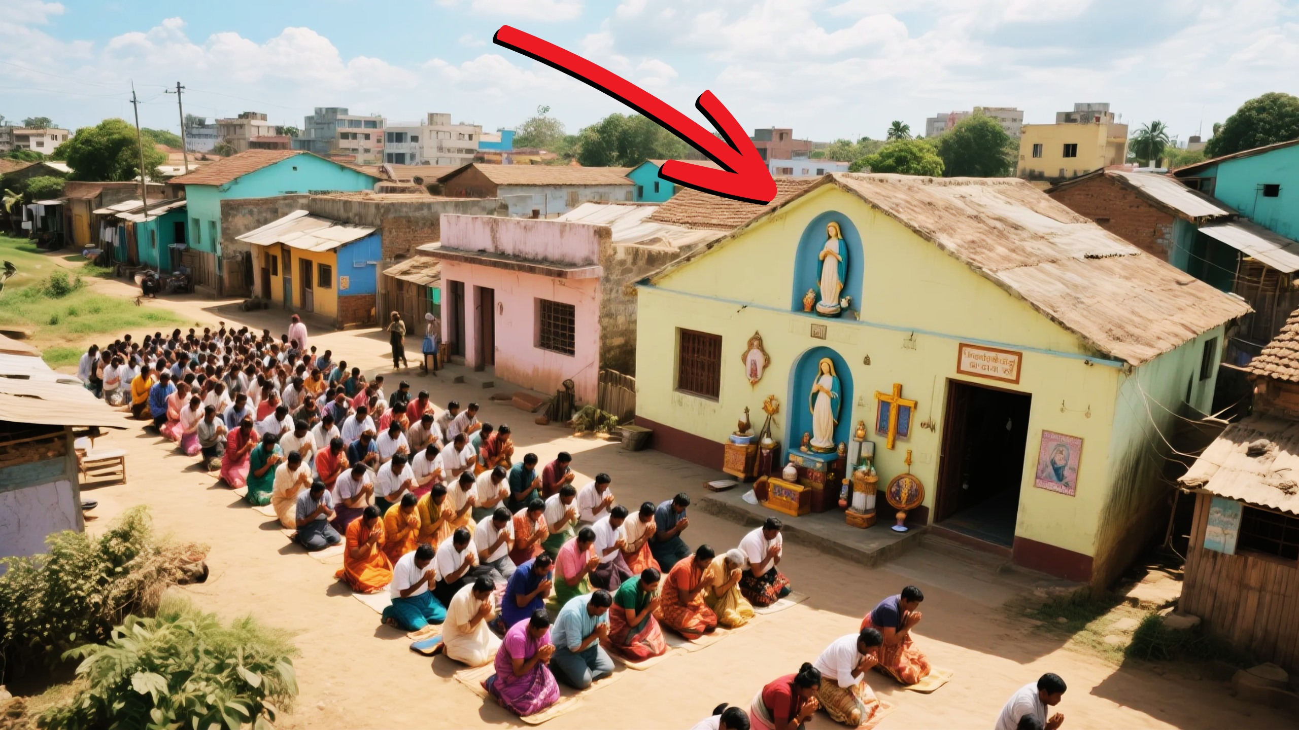 Índia recebe milagre de Nossa Senhora na casa 590 e chocou a cidade TODA