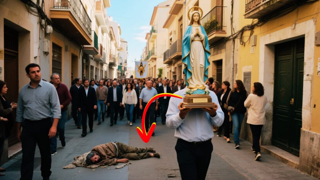 procissão á Nossa Senhora