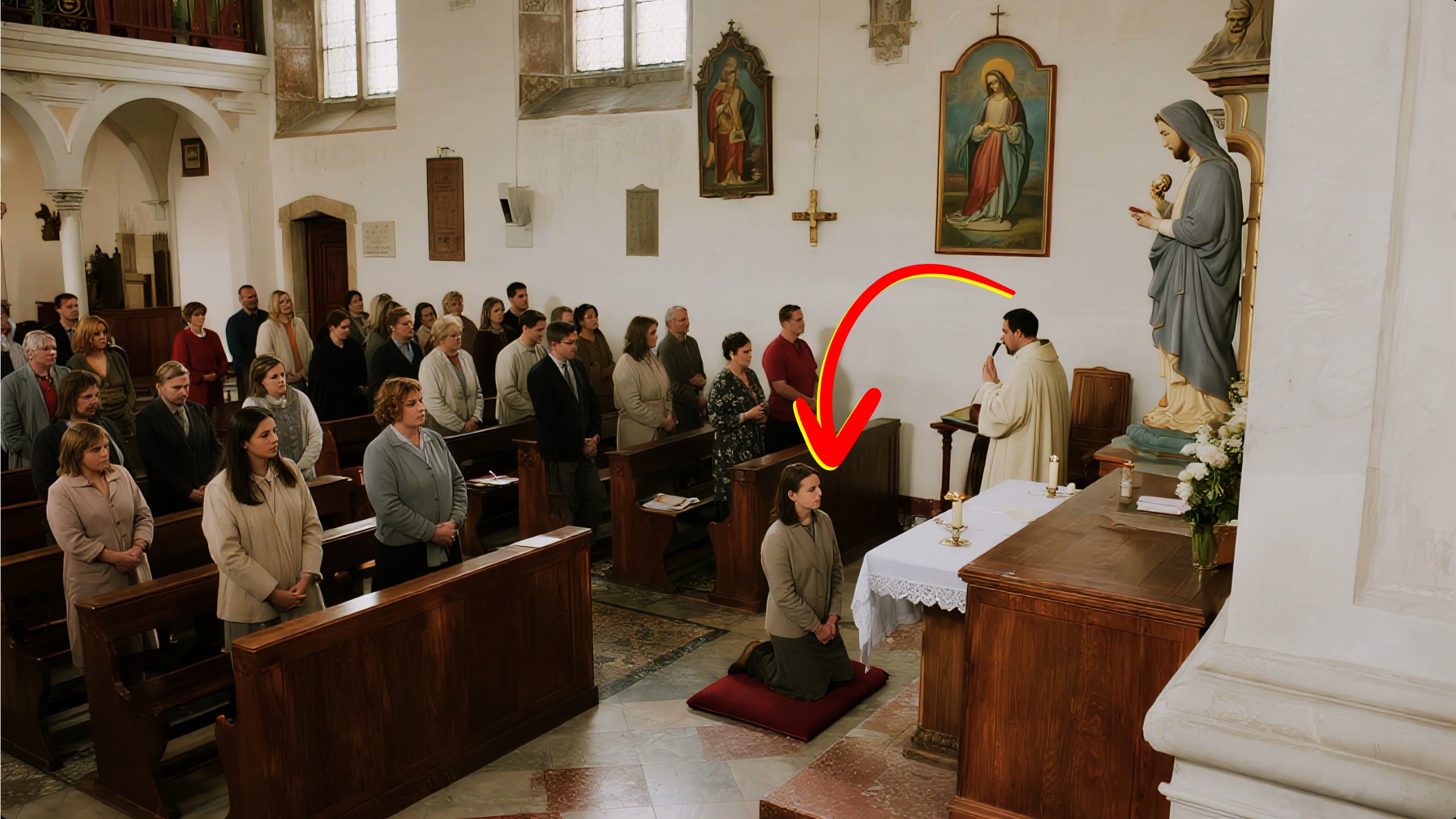 discurso do Padre no meio da Missa