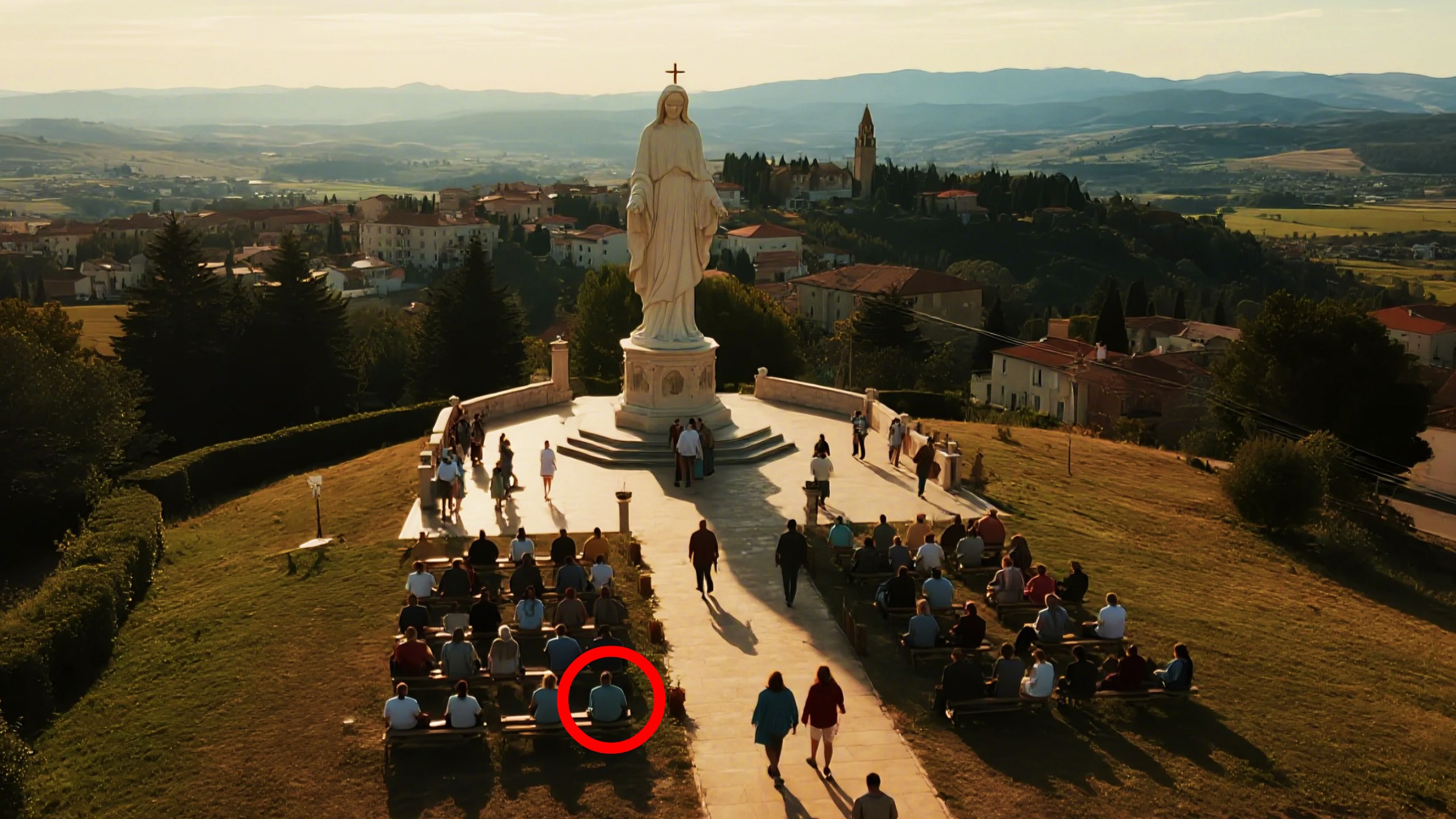 Mensagem URGENTE dessa estátua de Nossa Senhora