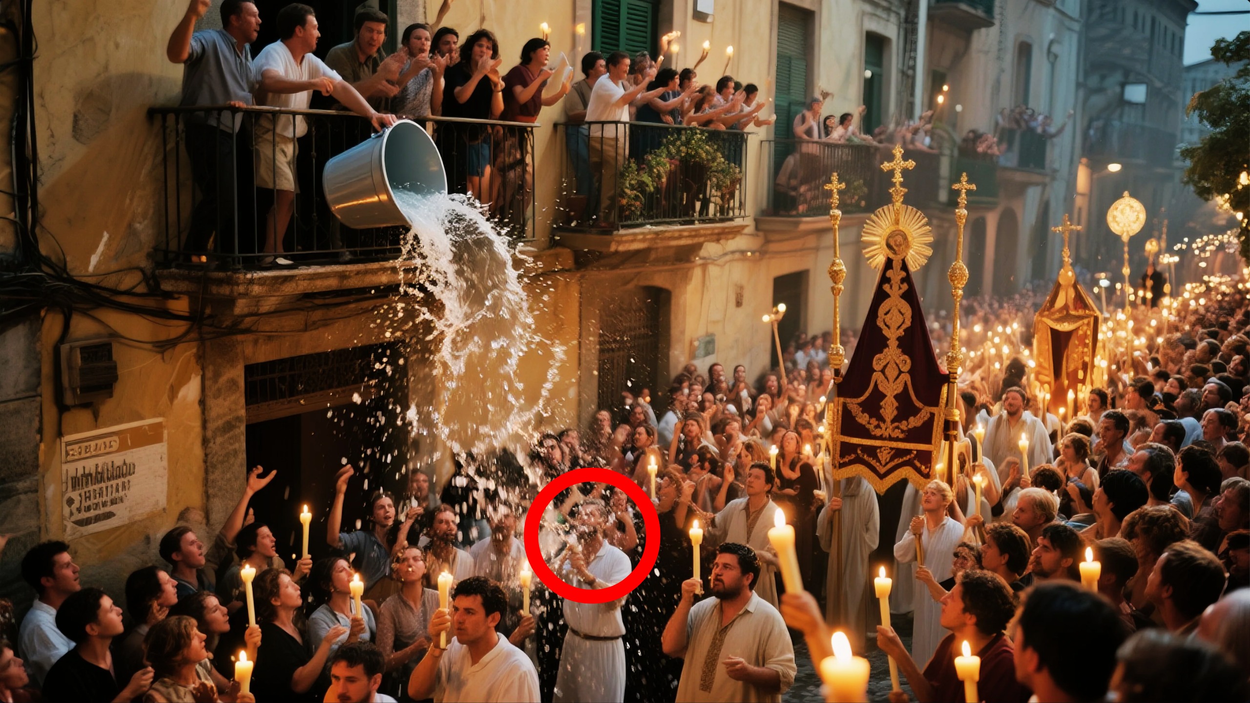 procissão a Nossa Senhora